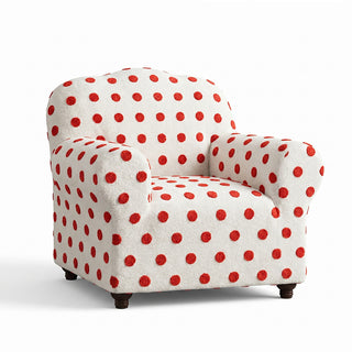 DotPlush Winter Stretch Full-Encasing Sofa Slipcover