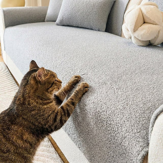 Cozy Plush Fleece Nonslip Sofa/Couch Cover