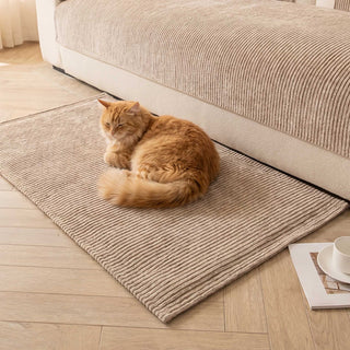 SoftWave Ribbed Chenille Nonslip Sofa Cover