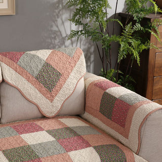 Washable Whimsy Quilted Sofa Cover