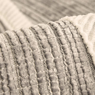 Simple Striped Chenille Sofa Cover