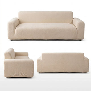 PlushFlex Full-Encasing Stretch Sofa Slipcover