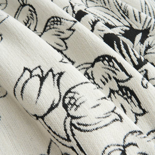 Floral Elegance Sofa Cover