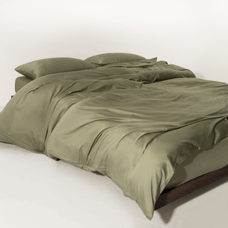 FURRFREE Bamboo Duvet Cover - Pet Hair Repellent for Dogs/Cats Family