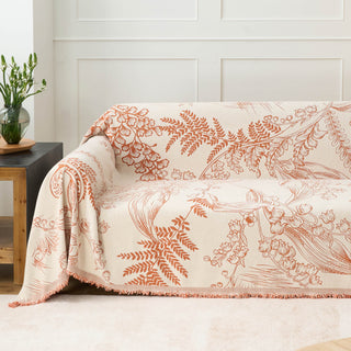 Floral Elegance Sofa Cover