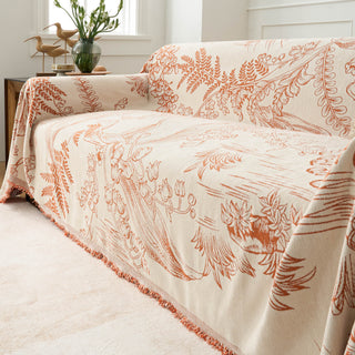 Floral Elegance Sofa Cover