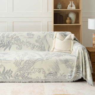 Floral Elegance Sofa Cover