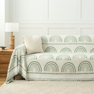 Reversible Mountain Landscape Sofa Cover