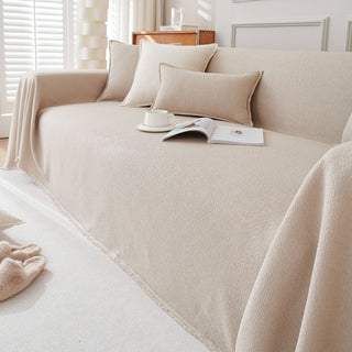 Spill-Resistant AquaLux Sofa/Couch Cover for Pet Owners