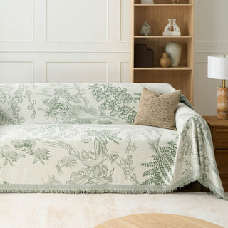 Floral Elegance Sofa Cover