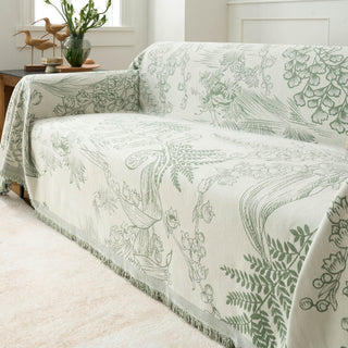 Floral Elegance Sofa Cover