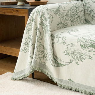 Floral Elegance Sofa Cover