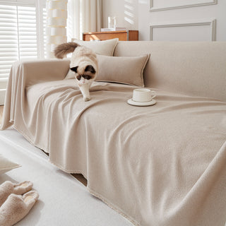 Spill-Resistant AquaLux Sofa/Couch Cover for Pet Owners