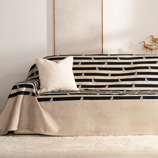 Pet Claw & Stain Resistant Cheetah Chic Sofa Cover