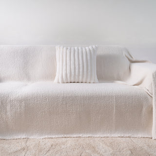 Faux Fur Throw Pillow Cover