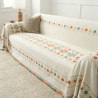 Nordic Geometric Sofa Cover