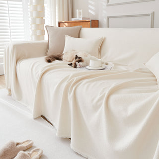 Spill-Resistant AquaLux Sofa/Couch Cover for Pet Owners