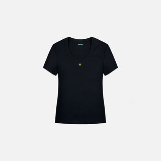 Scoop Neck Hemp Tee - Sustainable & Summer-Ready Essential