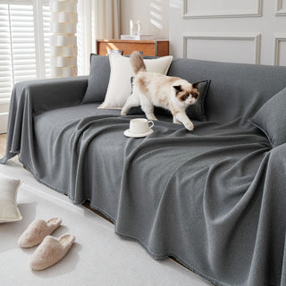 Spill-Resistant AquaLux Sofa/Couch Cover for Pet Owners