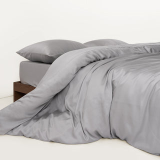 FURRFREE Bamboo Duvet Cover Set- Pet Hair Repellent for Dogs/Cats Family