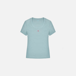 Scoop Neck Hemp Tee - Sustainable & Summer-Ready Essential