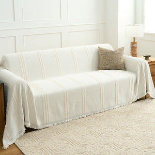 Classic Striped Sofa Cover