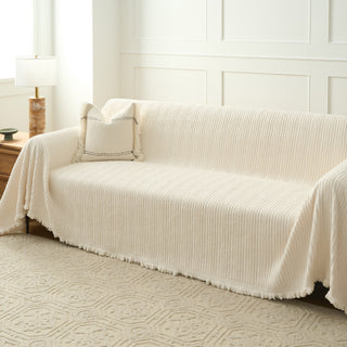 Cozy Ribbed Sofa/Couch Cover