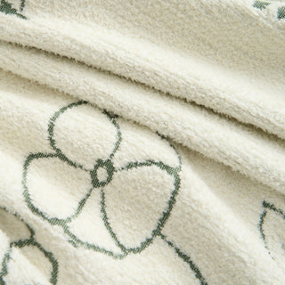 Cozy Winter Florals Sofa Cover