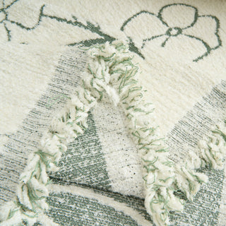 Cozy Winter Florals Sofa Cover