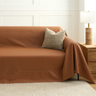 Spill-Resistant Premium Faux Leather Sofa/Couch Cover