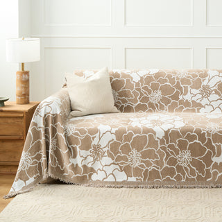 Floral Harmony Sofa Cover
