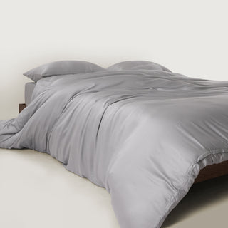 FURRFREE Bamboo Duvet Cover Set- Pet Hair Repellent for Dogs/Cats Family