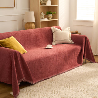 Cozy Luxe Chenille Scratch-Resistant Sofa/Couch Cover