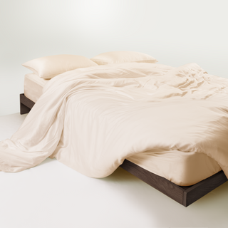 FURRFREE Bamboo Duvet Cover Set - Pet Hair Repellent for Dogs/Cats Family