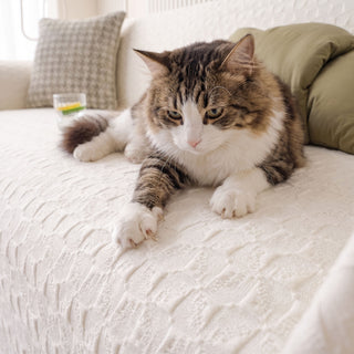 BreezeWoven Scratch-Resistant Summer Sofa/Couch Cover