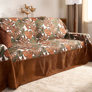 Autumn Leaves Scratch & Stain Resistant Sofa Cover for Pets