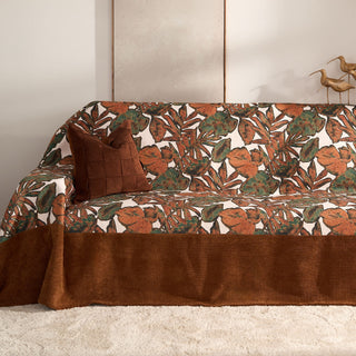 Autumn Leaves Scratch & Stain Resistant Sofa Cover for Pets