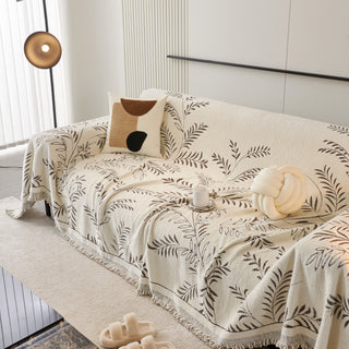Cozy Winter Botanicals Sofa/Couch Cover