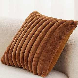 Faux Fur Throw Pillow Cover