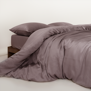 FURRFREE Bamboo Duvet Cover Set- Pet Hair Repellent for Dogs/Cats Family
