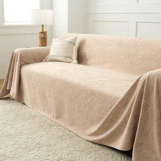 Elegance Leaf Pattern Sofa Cover