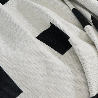 Checkered Onyx Reversible Comfort Sofa / Couch Cover