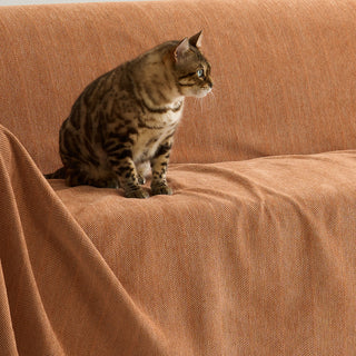 Durable Pet Friendly Herringbone Sofa/Couch Cover