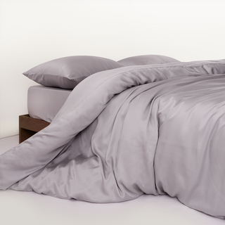 FURRFREE Bamboo Duvet Cover Set- Pet Hair Repellent for Dogs/Cats Family