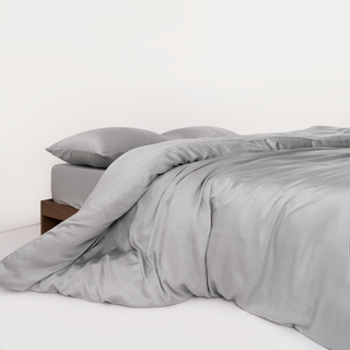 FURRFREE Bamboo Duvet Cover - Pet Hair Repellent for Dogs/Cats Family