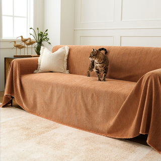 Durable Pet Friendly Herringbone Sofa/Couch Cover