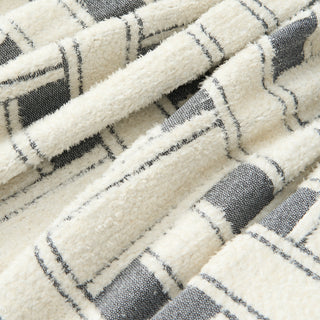 Cozy Winter Crosshatch Style Sofa/Couch Cover