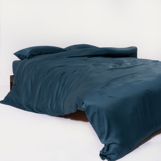 FURRFREE Bamboo Duvet Cover - Pet Hair Repellent for Dogs/Cats Family
