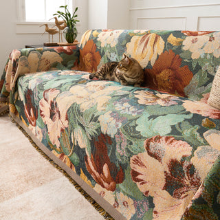 Vintage Floral Garden Sofa/Couch Cover