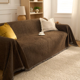Cozy Luxe Chenille Scratch-Resistant Sofa/Couch Cover